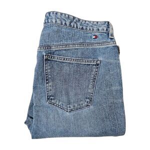Vintage Tommy Hilfiger‎ Denim Jeans Straight Leg Snap Button Fly Women's 10